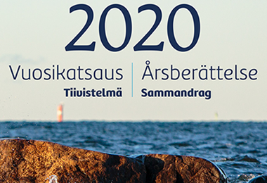Sjömanspensionskassans årsberättelse 2020 - framsidan