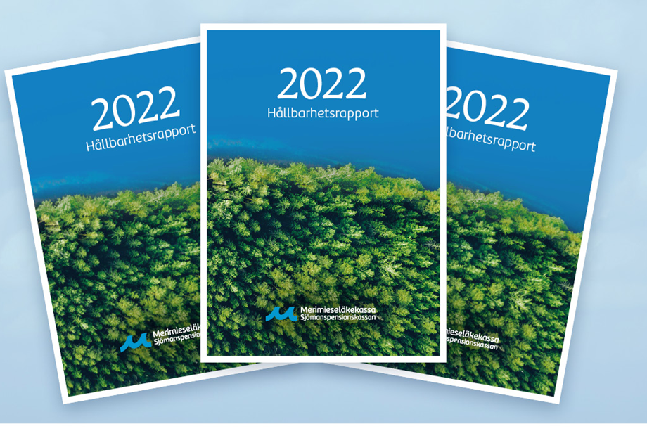 Sjömanspensionskassans hållbarhetsrapport 2022