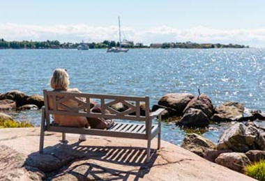 Pensionsfunderingar vid havet