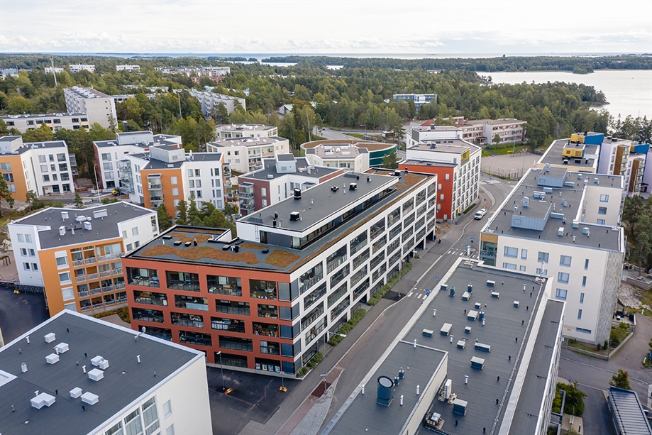 Gunillavägen i Kronbergsstanden, Helsingifors