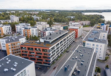 Gunillavägen i Kronbergsstanden, Helsingifors